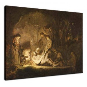 Rembrandt - Złożenie do grobu