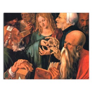 Albrecht Dürer - Chrystus wśród uczonych w Piśmie