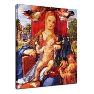 Albrecht Dürer - Madonna i Dzieciątko z czyżykiem