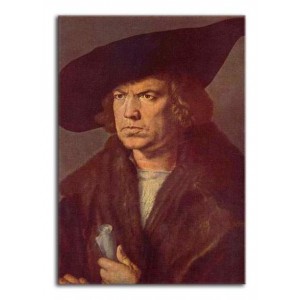 Albrecht Dürer - Portret mężczyzny w berecie