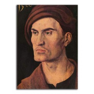 Albrecht Dürer - Portret młodego mężczyzny