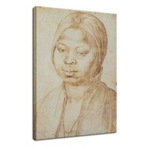 Albrecht Dürer - Portret afrykańskiej kobiety, Katarzyny