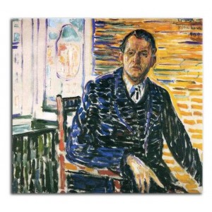 Edvard Munch - Autoportret w klinice