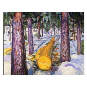 Edvard Munch - Żółta kłoda