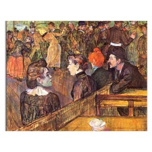 Henri de Toulouse-Lautrec - W Moulin de la Galette