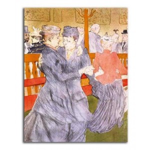 Henri de Toulouse-Lautrec - Tańczące kobiety