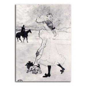 Henri de Toulouse-Lautrec - W lasku