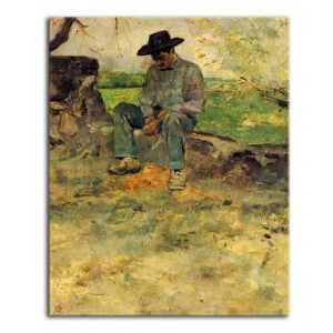 Henri de Toulouse-Lautrec - Młody robotnik w Céleyran