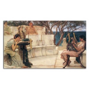 Lawrence Alma-Tadema - Safona i Alkajos