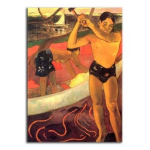 Paul Gauguin - Człowiek z toporem