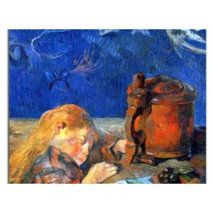 Paul Gauguin - Śpiąca Clovis Gauguin