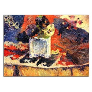 Paul Gauguin - Fiołki na dywanie