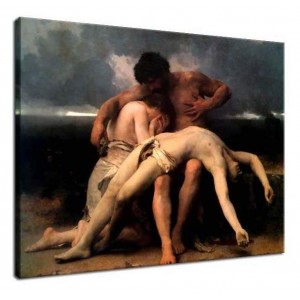William-Adolphe Bouguereau - Największa żałoba