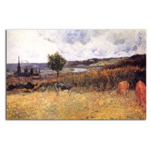 Paul Gauguin - Nieopodal Rouen