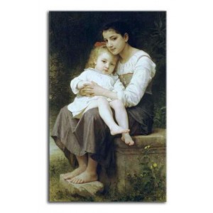 William-Adolphe Bouguereau - Starsza siostra