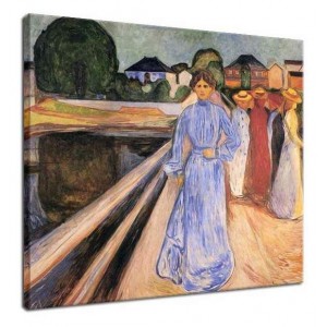 Edvard Munch - Kobieta na moście