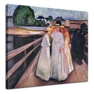 Edvard Munch - Panie na moście