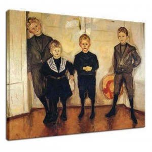 Edvard Munch - Czterej synowie doktora Linde