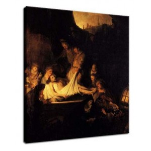 Rembrandt - Złożenie do grobu II