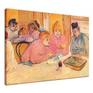 Henri de Toulouse-Lautrec - Prostytutki przy posiłku