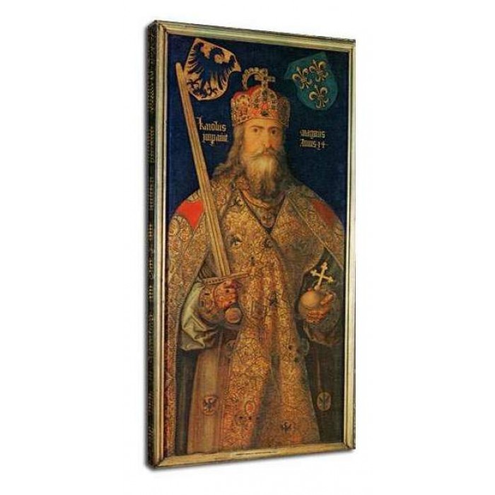 Albrecht Dürer - Cesarz Karol Wielki | Druk obrazów, Dekoracje ścienne