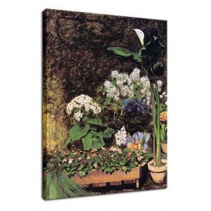 Auguste Renoir - Kwiaty w cieplarni