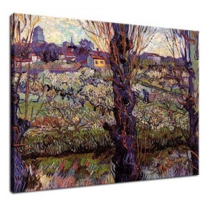 Vincent van Gogh - Kwitnący sad z widokiem na Arles