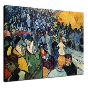 Vincent van Gogh - Widownia na arenie w Arles