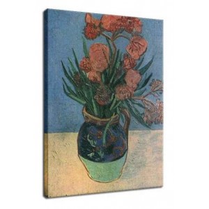 Vincent van Gogh - Martwa natura: wazon z oleandrami