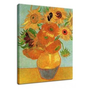 Vincent van Gogh - Martwa natura: wazon z dwunastoma słonecznikami