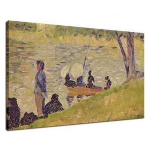 Georges Seurat - Studium do "Niedzielnego popołudnia na wyspie Grande Jatte"