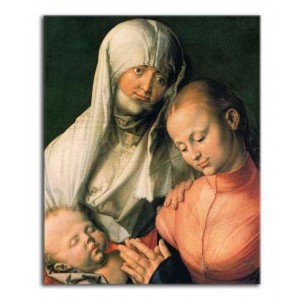 Albrecht Dürer - Święta Anna Samotrzecia