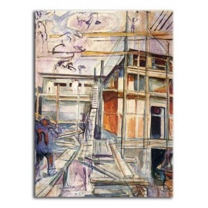 Edvard Munch - Budowa Zimowego Studio