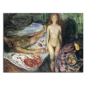 Edvard Munch - Śmierć Marata
