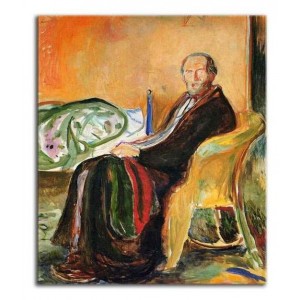 Edvard Munch - Autoportret po epidemii hiszpanki
