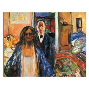 Edvard Munch - Artysta z modelką