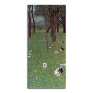 Gustav Klimt - Po deszczu (kurczaki)