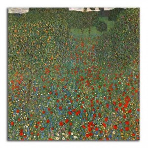 Gustav Klimt - Pole maków
