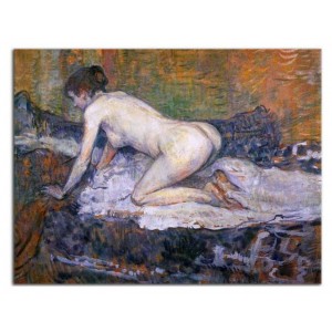 Henri de Toulouse-Lautrec - Klęcząca kobieta