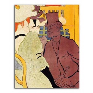 Henri de Toulouse-Lautrec - Anglik w Moulin Rouge