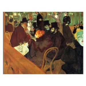 Henri de Toulouse-Lautrec - W Moulin Rouge