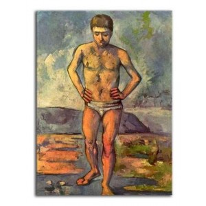 Paul Cézanne - Kąpiący się (1887 r.)