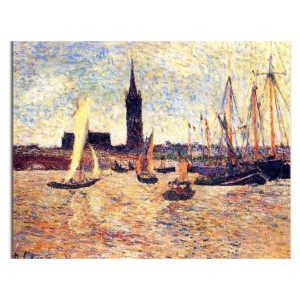 Paul Gauguin - Port w Bordeaux