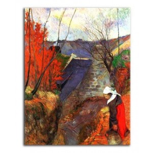 Paul Gauguin - Bretonka z dzbanem