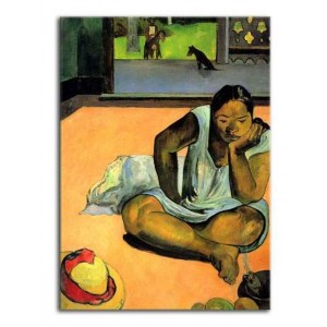 Paul Gauguin - Zamyślona