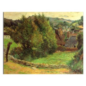 Paul Gauguin - Krajobraz Pont-Aven