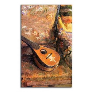 Paul Gauguin - Mandolina na krześle