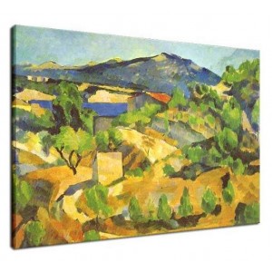 Paul Cézanne - Góry Prowansji.  L'Estaque