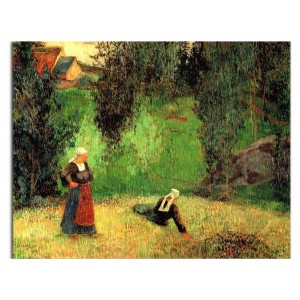 Paul Gauguin - Wiosna w Lézaven