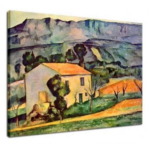 Paul Cézanne - Dom w Prowansji